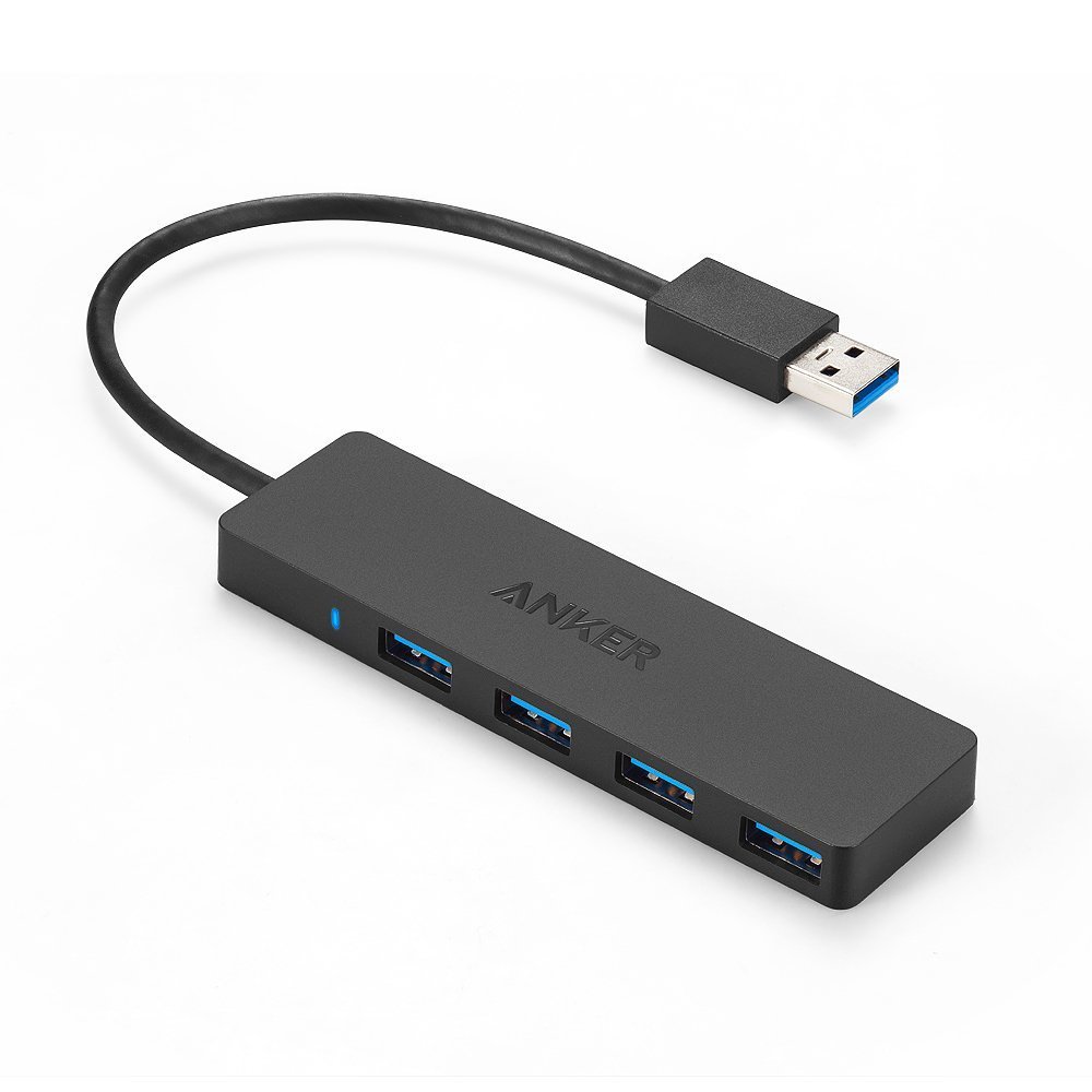 Anker USB 9.0 Hub, USB 3.0 to 4 x USB 3.0 Adapter