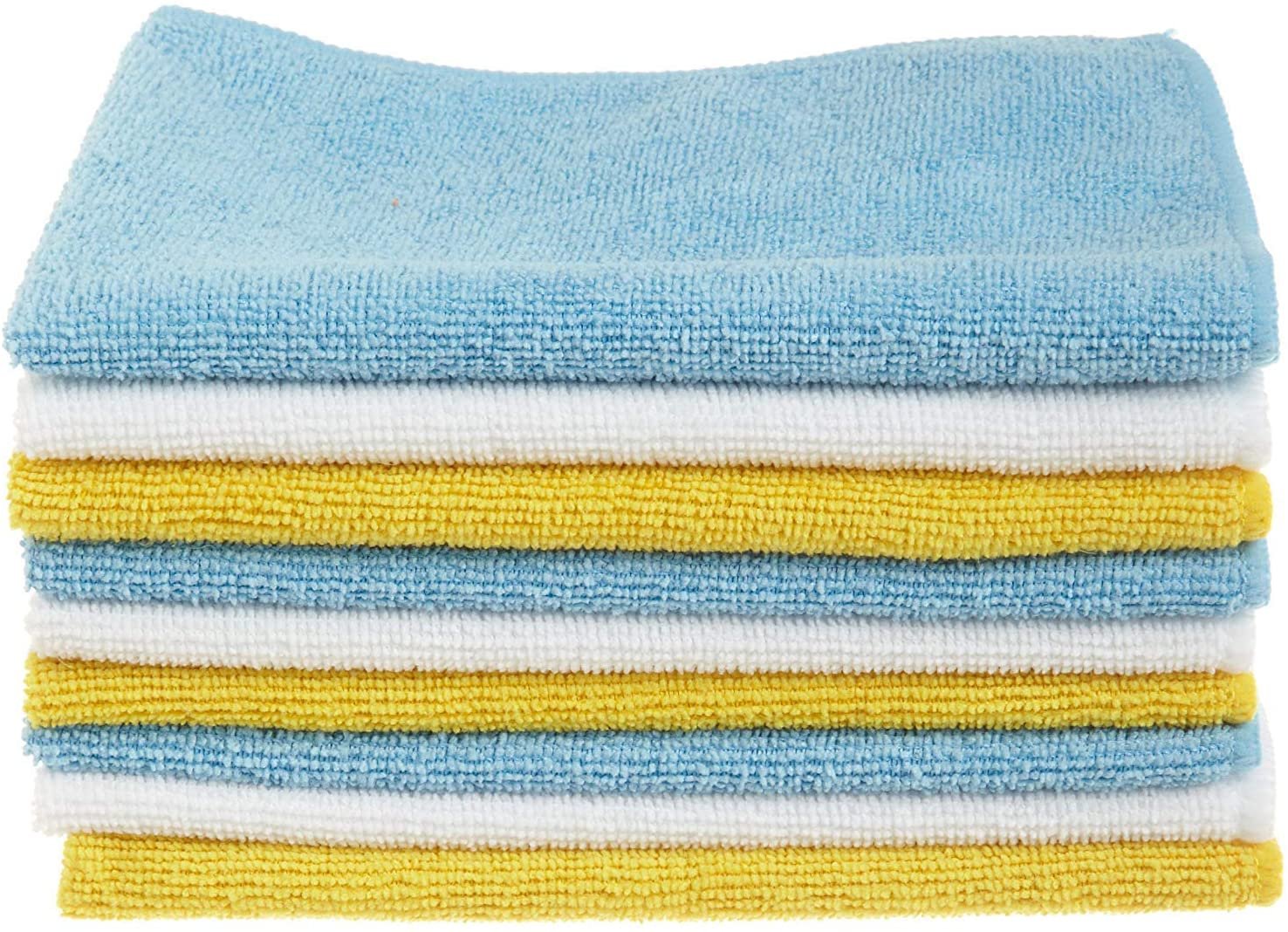 AmazonBasics Mikrofaser-Reinigungstücher, 24 Stück